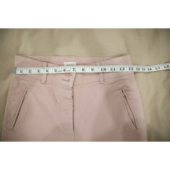 Aritzia Wilfred Free Size 4 Womens Pink Modern Cargo Pants Barbiecore Y2K Canvas - Picture 6 of 12